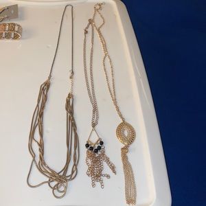 Three necklaces, sold as one!